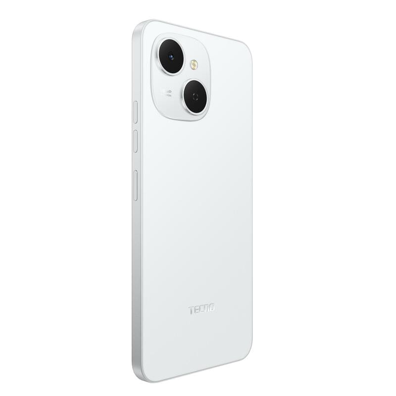 Смартфон Tecno Spark 40C (KM4k) 4/128GB Veil White (4894947093036)