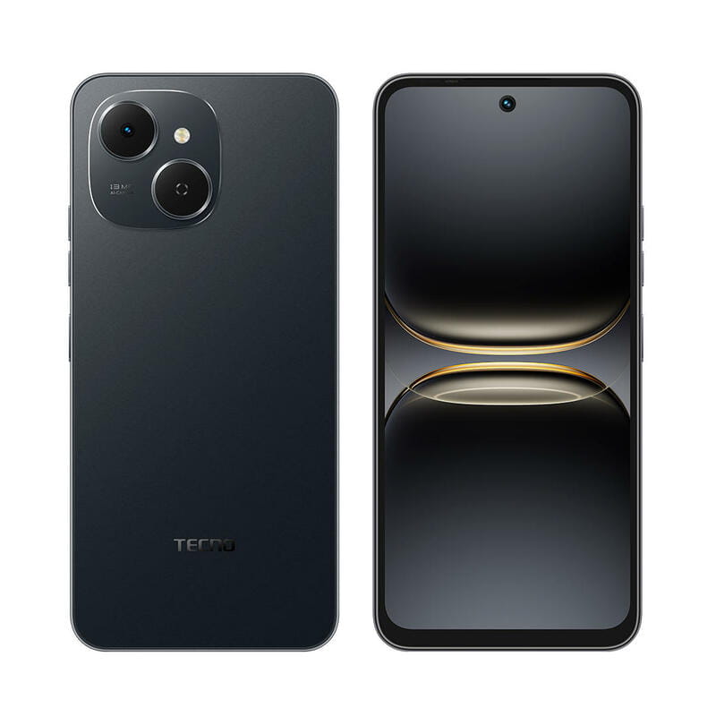Смартфон Tecno Spark 40C (KM4k) 4/128GB Ink Black (4894947092459)