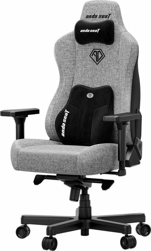 Крісло для геймерів Anda Seat Kaiser 3E XL Grey Fabric (AD23YC-XL-09-G-CF-G01)