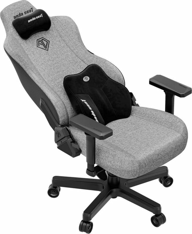 Крісло для геймерів Anda Seat Kaiser 3E XL Grey Fabric (AD23YC-XL-09-G-CF-G01)