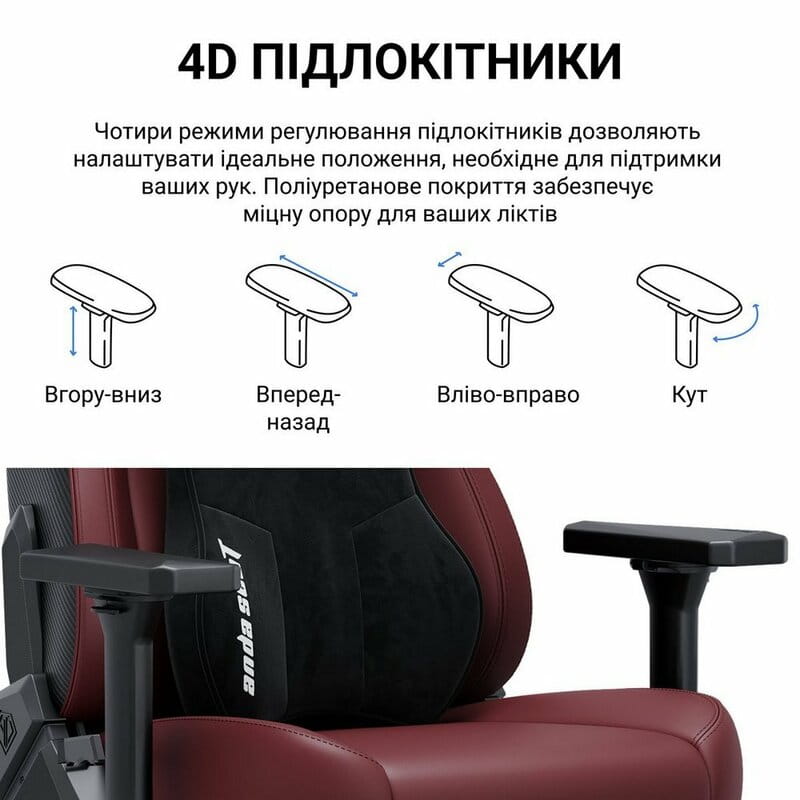 Крісло для геймерів Anda Seat Kaiser 3E XL Grey Fabric (AD23YC-XL-09-G-CF-G01)