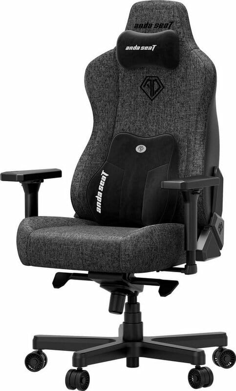 Крісло для геймерів Anda Seat Kaiser 3E XL Dark Gray Fabric (AD23YC-XL-09-GB-CF-G01)