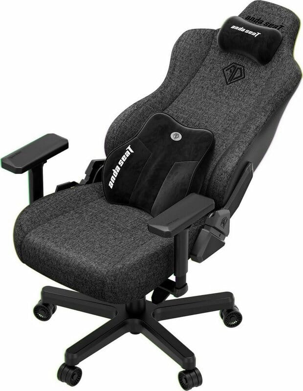 Крісло для геймерів Anda Seat Kaiser 3E XL Dark Gray Fabric (AD23YC-XL-09-GB-CF-G01)