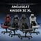 Фото - Крісло для геймерів Anda Seat Kaiser 3E XL Dark Gray Fabric (AD23YC-XL-09-GB-CF-G01) | click.ua