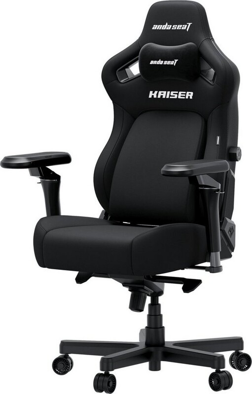 Кресло для геймеров Anda Seat Kaiser 4 V2 Size XL Black (AD12YDDC-XLL-20-B-CF-03)