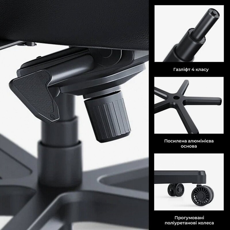 Кресло для геймеров Anda Seat Kaiser 4 V2 Size XL Black (AD12YDDC-XLL-20-B-CF-03)