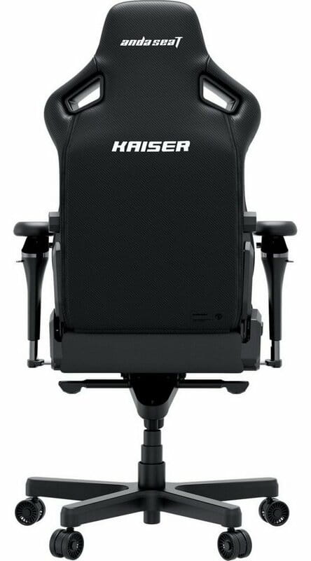 Крісло для геймерів Anda Seat Kaiser 4 V2 Size XL PVC Black Fabric (AD12YDDC-XLL-20-B-CF-03)