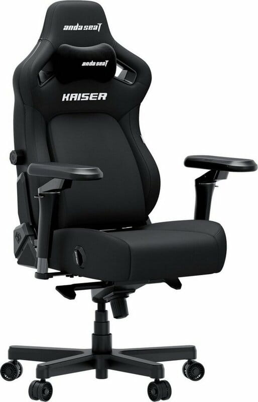 Крісло для геймерів Anda Seat Kaiser 4 V2 Size XL PVC Black Fabric (AD12YDDC-XLL-20-B-CF-03)