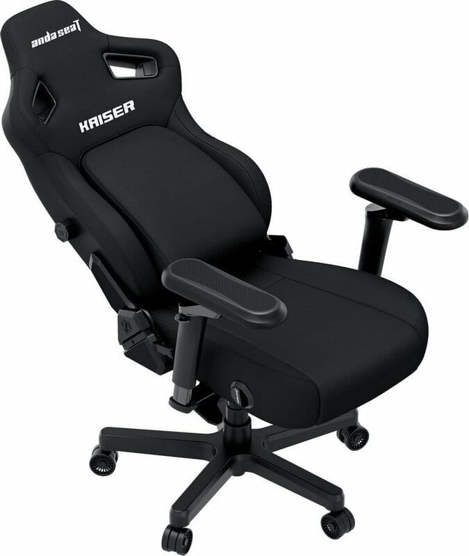 Крісло для геймерів Anda Seat Kaiser 4 V2 Size XL PVC Black Fabric (AD12YDDC-XLL-20-B-CF-03)