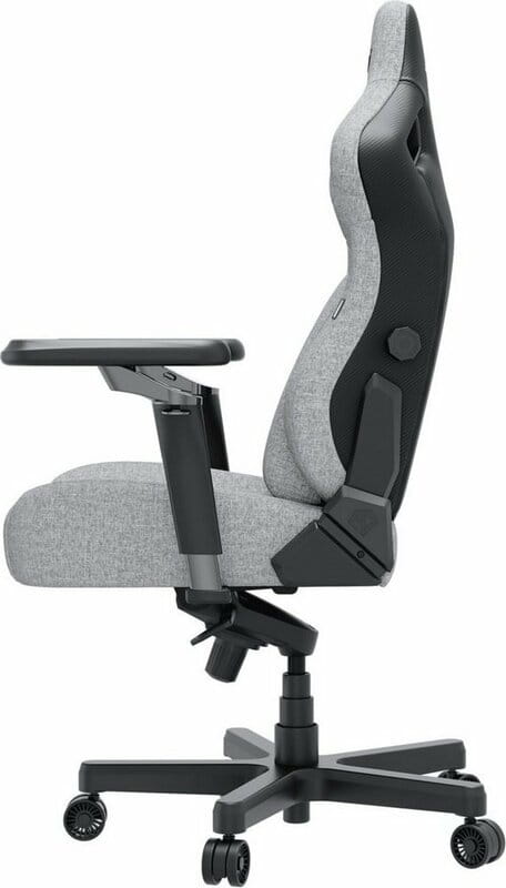 Кресло для геймеров Anda Seat Kaiser 4 V2 Size XL PVC Gray Fabric (AD12YDDC-XLL-20-G-CF-03)
