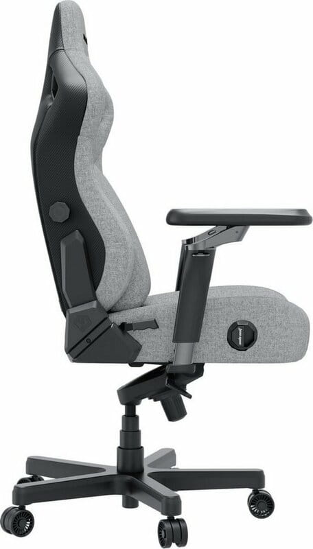 Кресло для геймеров Anda Seat Kaiser 4 V2 Size XL PVC Gray Fabric (AD12YDDC-XLL-20-G-CF-03)