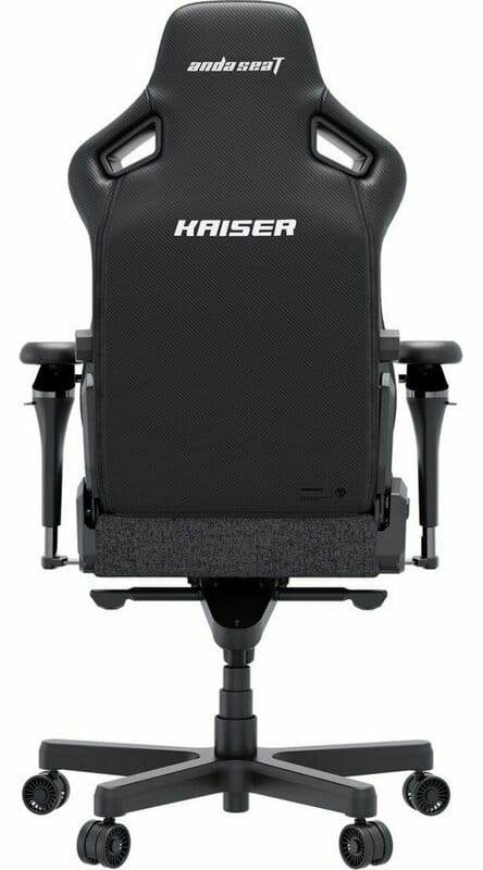 Кресло для геймеров Anda Seat Kaiser 4 V2 Size XL PVC Dark Gray Fabric (AD12YDDC-XLL-20-GB-CF-03)