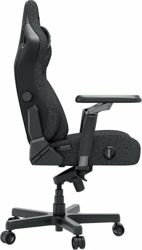 Кресло для геймеров Anda Seat Kaiser 4 V2 Size XL PVC Dark Gray Fabric (AD12YDDC-XLL-20-GB-CF-03)