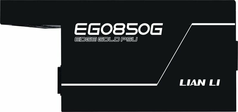 Блок питания Lian Li EDGE850, 80 Plus Gold, Black, EU Cord (G9P.EG0850G.B000.EU)