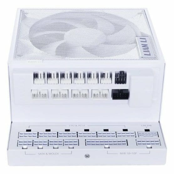 Блок питания Lian Li EDGE850, 80 Plus Gold, White, EU Cord (G9P.EG0850G.W000.EU)