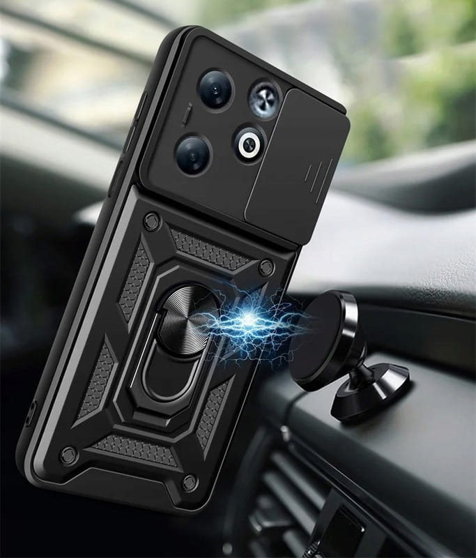 Чохол-накладка BeCover Military для Infinix Smart 9 (X6532) Black (713049)