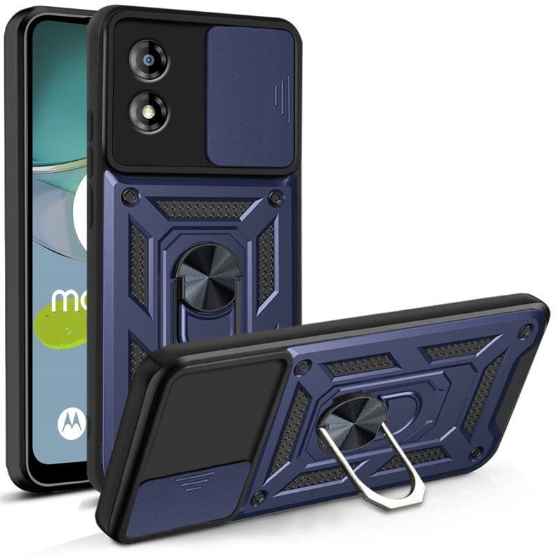 Чохол-накладка BeCover Military для Motorola Moto E14 Blue (713053)