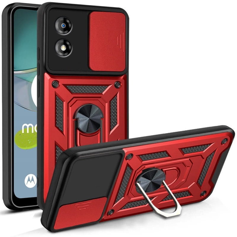 Чохол-накладка BeCover Military для Motorola Moto E14 Red (713055)