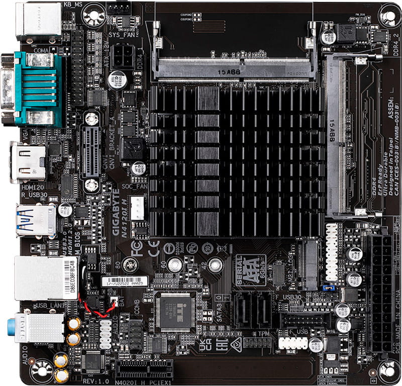 Материнская плата Gigabyte N4120I H