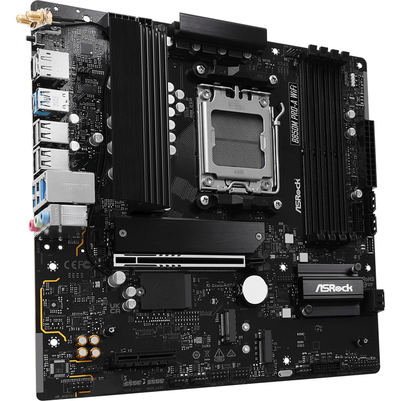 Материнська плата ASRock B850M Pro-A WiFi Socket AM5