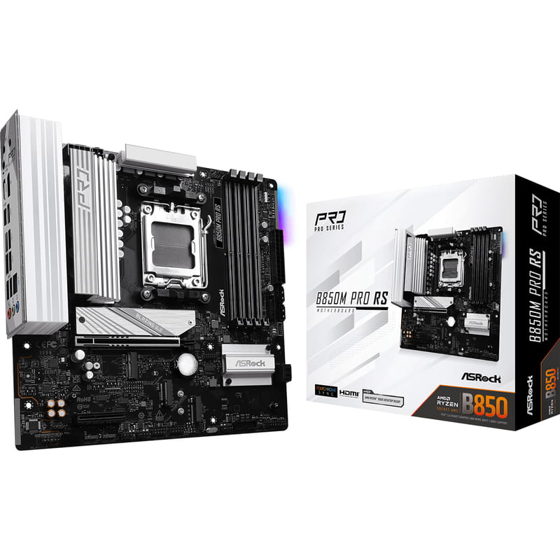 Материнская плата ASRock B850M Pro RS Socket AM5