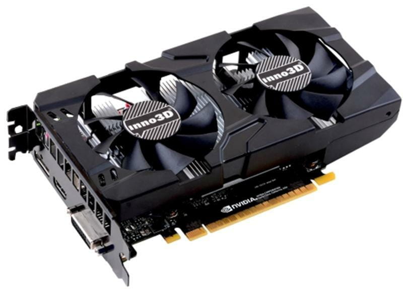 Видеокарта GF GTX 1050 Ti 4Gb GDDR5 Twin X2 Inno3D (N105T-1DDV-M5CM)