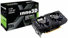 Видеокарта GF GTX 1050 Ti 4Gb GDDR5 Twin X2 Inno3D (N105T-1DDV-M5CM)