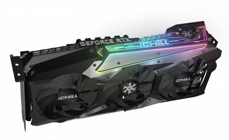 Відеокарта GF RTX 3080 10GB GDDR6X iChill X4 Inno3D (C30804-106XX-1810VA36H) (LHR)