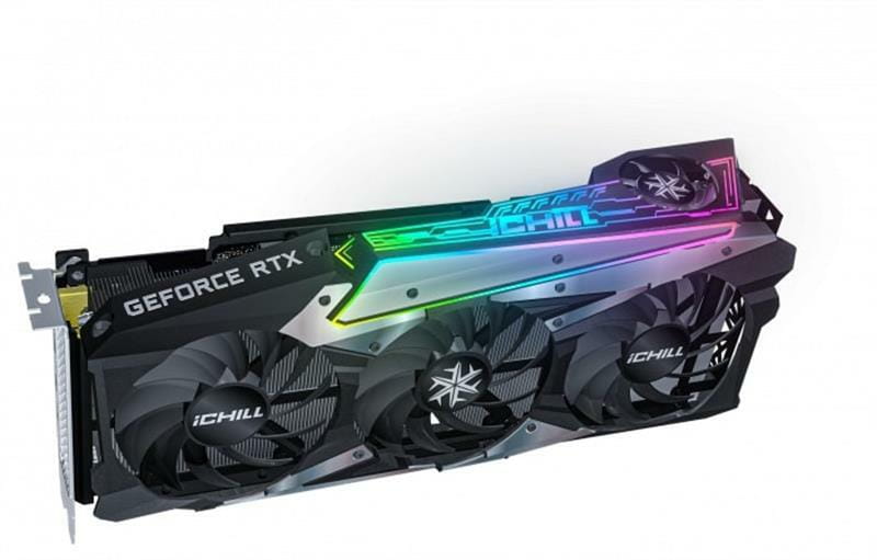 Видеокарта GF GTX 3070 Ti 8GB GDDR6X iChill X4 Inno3D (C307T4-086XX-1820VA35) (LHR)