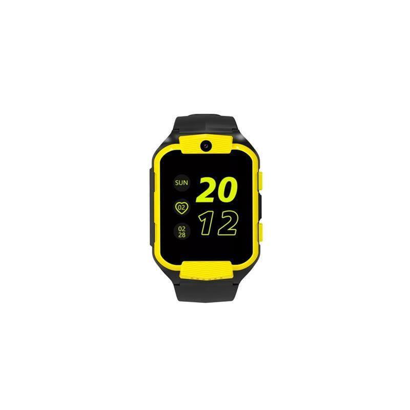 Детские смарт-часы Canyon Cindy KW-41 4G Camera Music Yellow Black (CNE-KW41YB)
