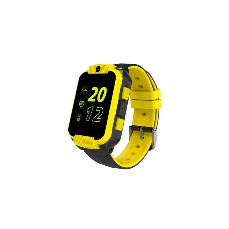 Детские смарт-часы Canyon Cindy KW-41 4G Camera Music Yellow Black (CNE-KW41YB)