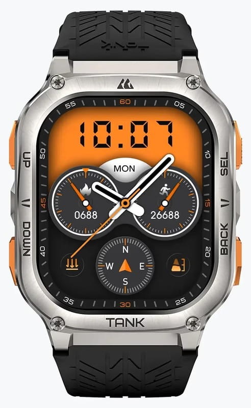 Смарт-часы Kospet Tank M3 Ultra SE Silver