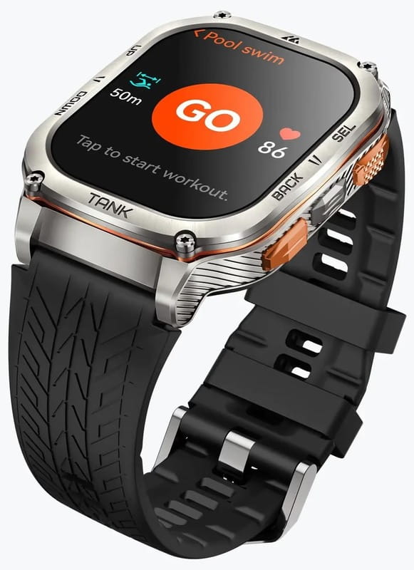 Смарт-часы Kospet Tank M3 Ultra SE Silver