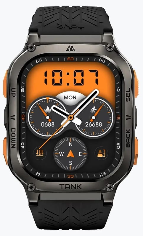 Смарт-годинник Kospet Tank M3 Ultra SE Black