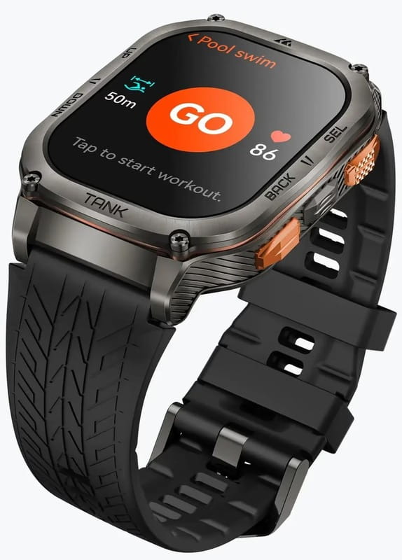 Смарт-годинник Kospet Tank M3 Ultra SE Black