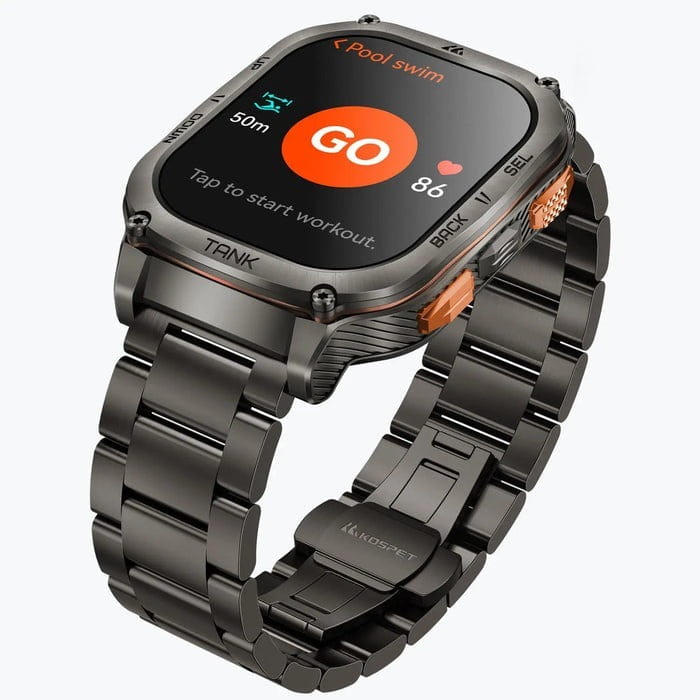 Смарт-годинник Kospet Tank M3 Ultra SE Black