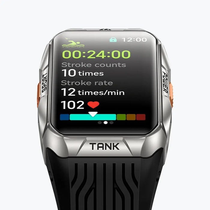 Смарт-годинник Kospet Tank X2 Ultra Silver