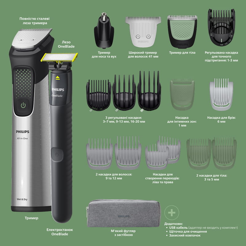 Триммер Philips MG9558/15