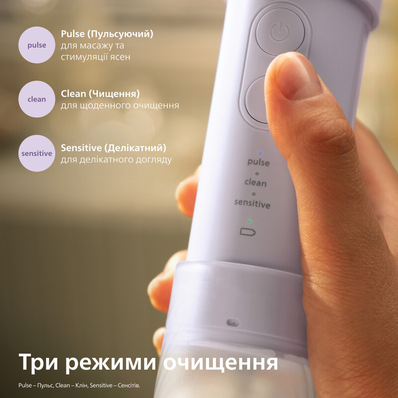 Іригатор Philips Sonicare Compact Flosser 1000 Series HX3333/23