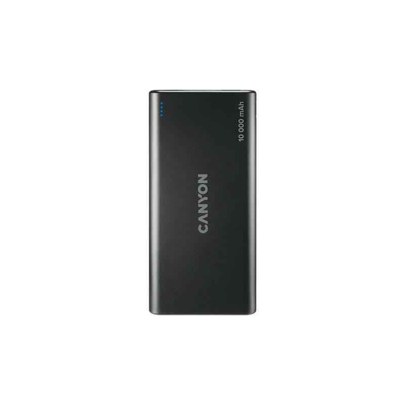 Универсальная мобильная батарея Canyon PB-108 10000mAh Black (CNE-CPB1008B)