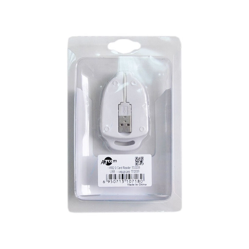 Картрідер Atcom TD2039 USB2.0-MS/SD/TF/M2 (10718)