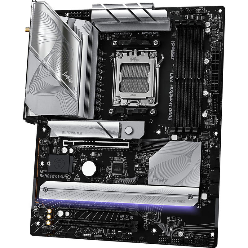 Материнская плата ASRock B850 LiveMixer WiFi Socket AM5