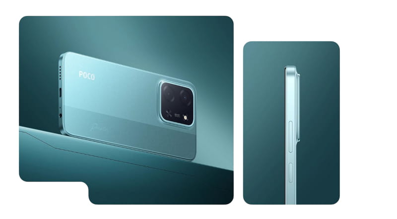 Смартфон Poco C85 8/256GB Green