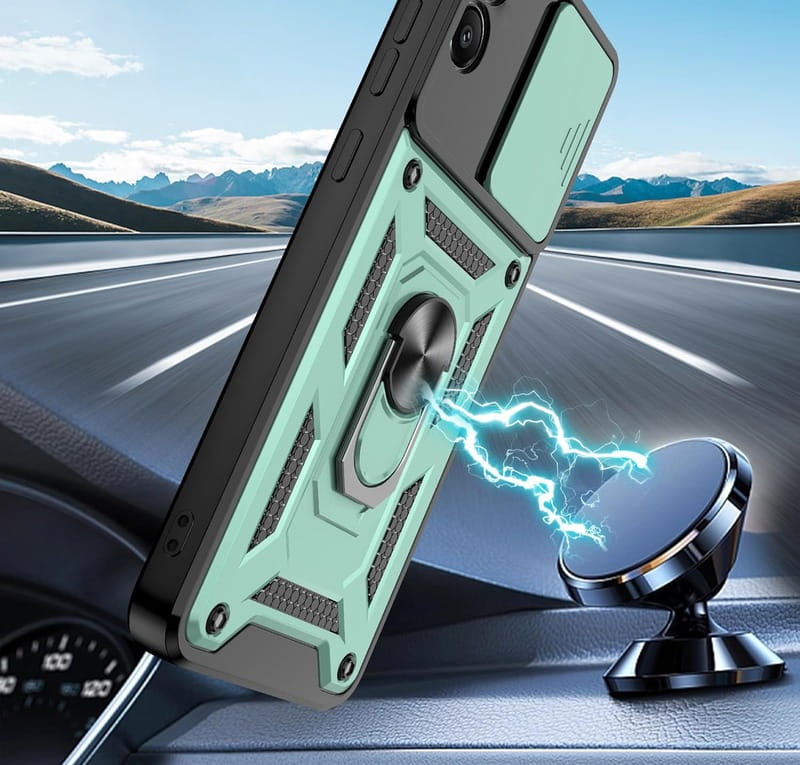 Чохол-накладка BeCover Military для Motorola Moto G04/G04s Dark Green (713064)