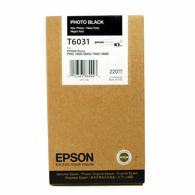 Картридж Epson (T6031) для Stylus Pro 7800/7880/9800/9880 Photo black (C13T603100)