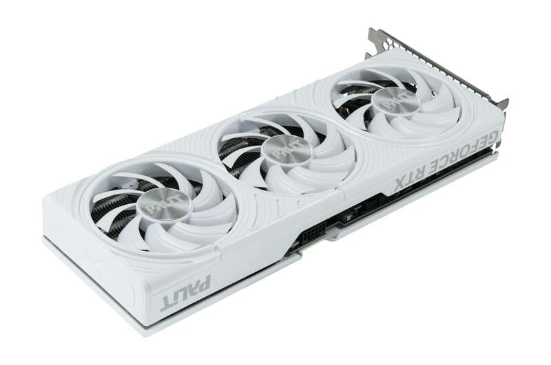 Видеокарта GF RTX 5070 12GB GDDR7 White OC Palit (NE75070U19K9-GB2050W)