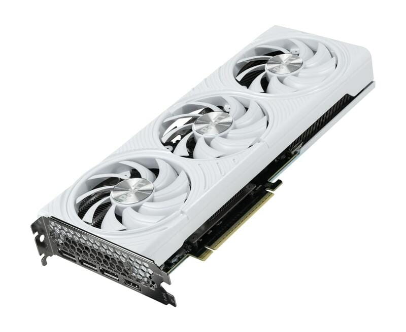 Видеокарта GF RTX 5070 12GB GDDR7 White OC Palit (NE75070U19K9-GB2050W)