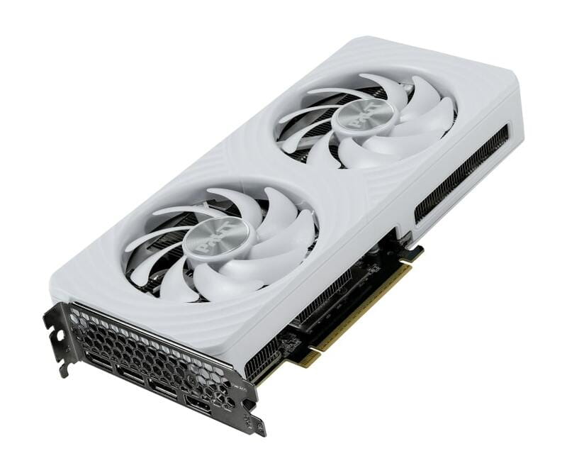 Видеокарта GF RTX 5060 8GB GDDR7 White OC Palit (NE75060U19P1-GB2063M)