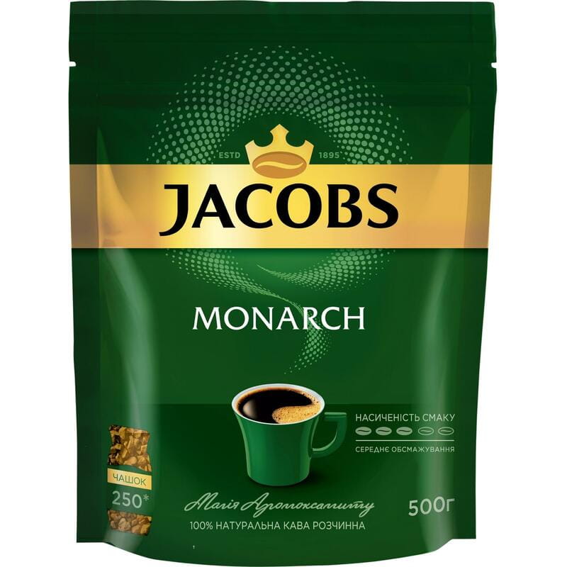 Кава розчинна Jacobs Monarch 500 г