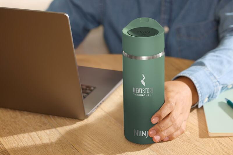 Термобутылка Ninja Sip Perfect Travel Mug 400 мл Green (DW1603EUUKGN)
